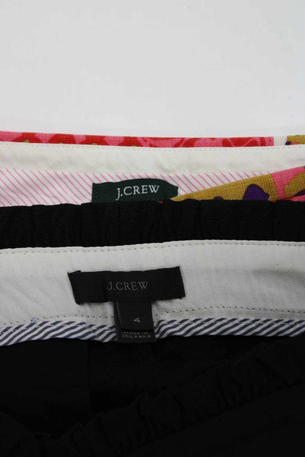 J Crew Women's Ruffle Pockets Dress Short Black S… - image 3