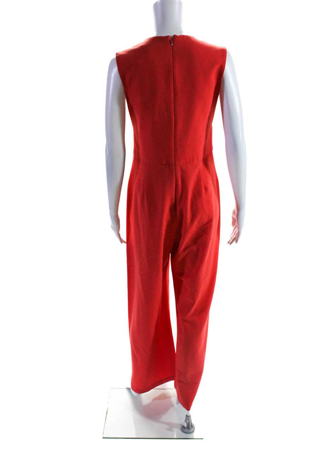 Alexis Womens Red Amadeo Revolve Cape Jumpsuit Si… - image 3