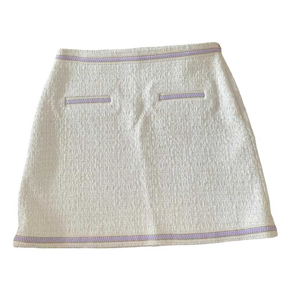 Maje Tweed mini skirt - image 1