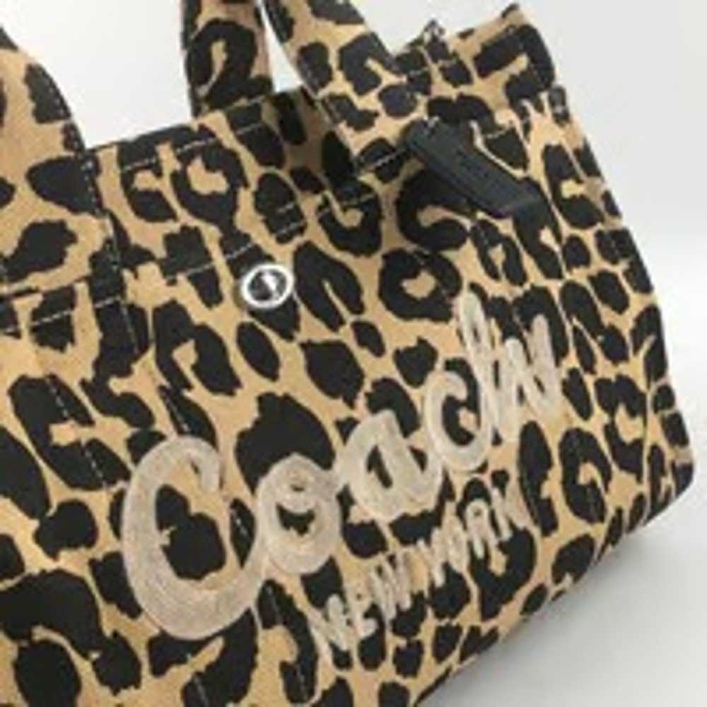 New cargo tote leopard print - image 4