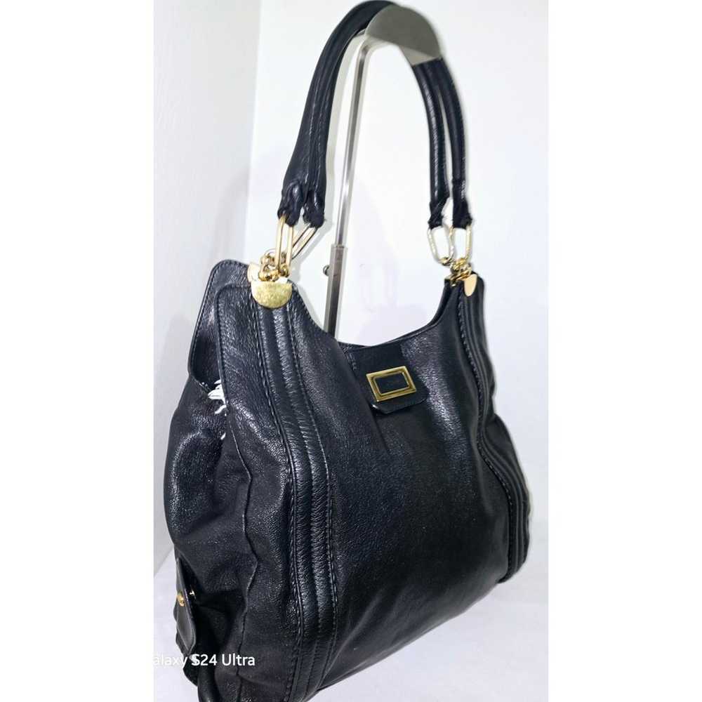 Chloe Black Leather Tote Shopper Bag - image 5