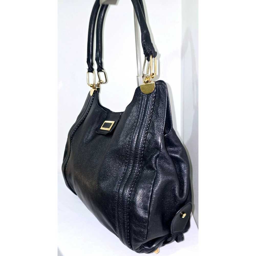 Chloe Black Leather Tote Shopper Bag - image 7