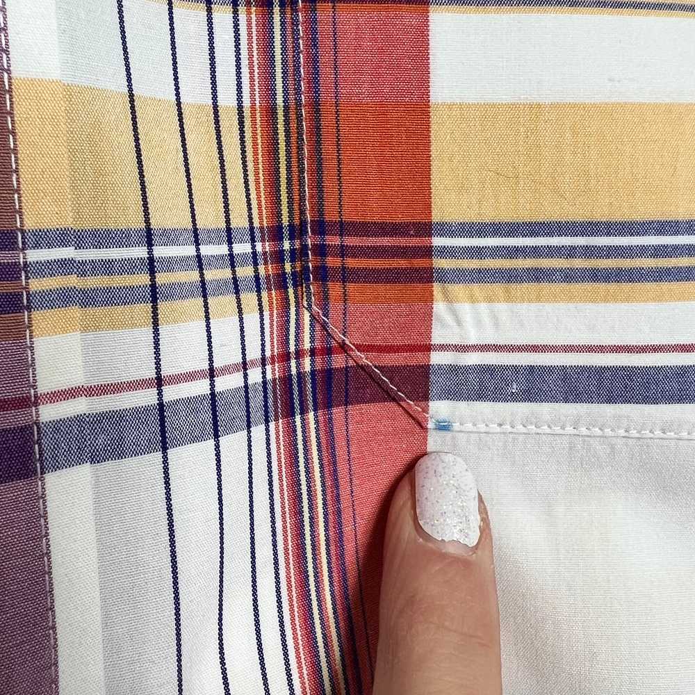 Pendleton Plaid Long Sleeve Cotton Button Down Sh… - image 5