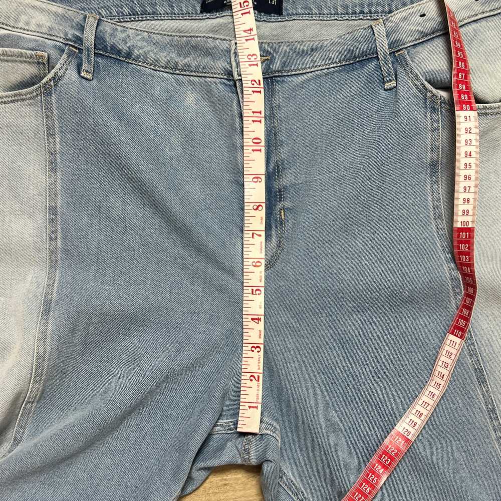 Hollister Ultra High Rise Dad Jean Two Tone Denim… - image 7