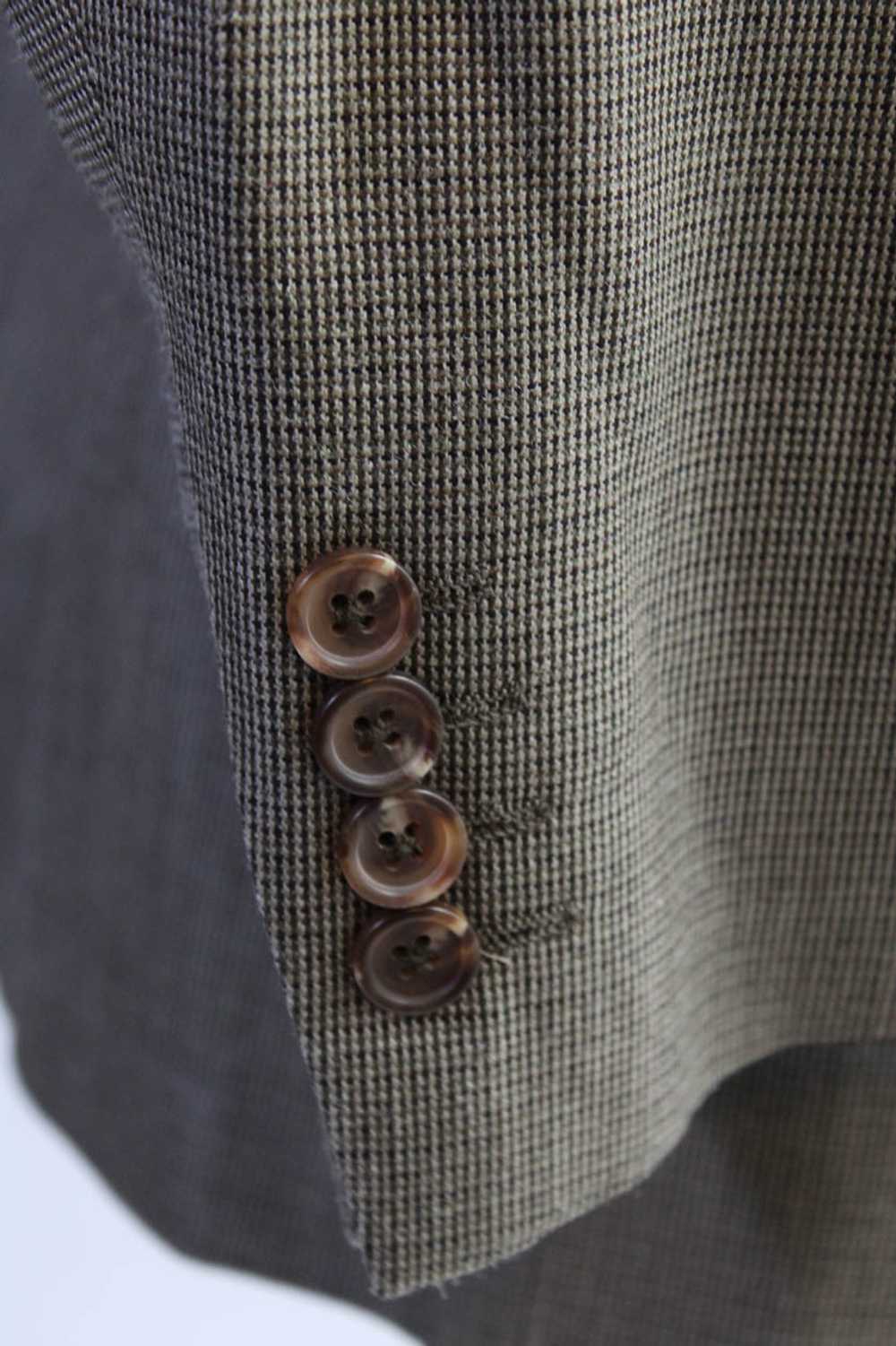 Ralph Ralph Lauren Mens Brown Wool Silk Textured … - image 5