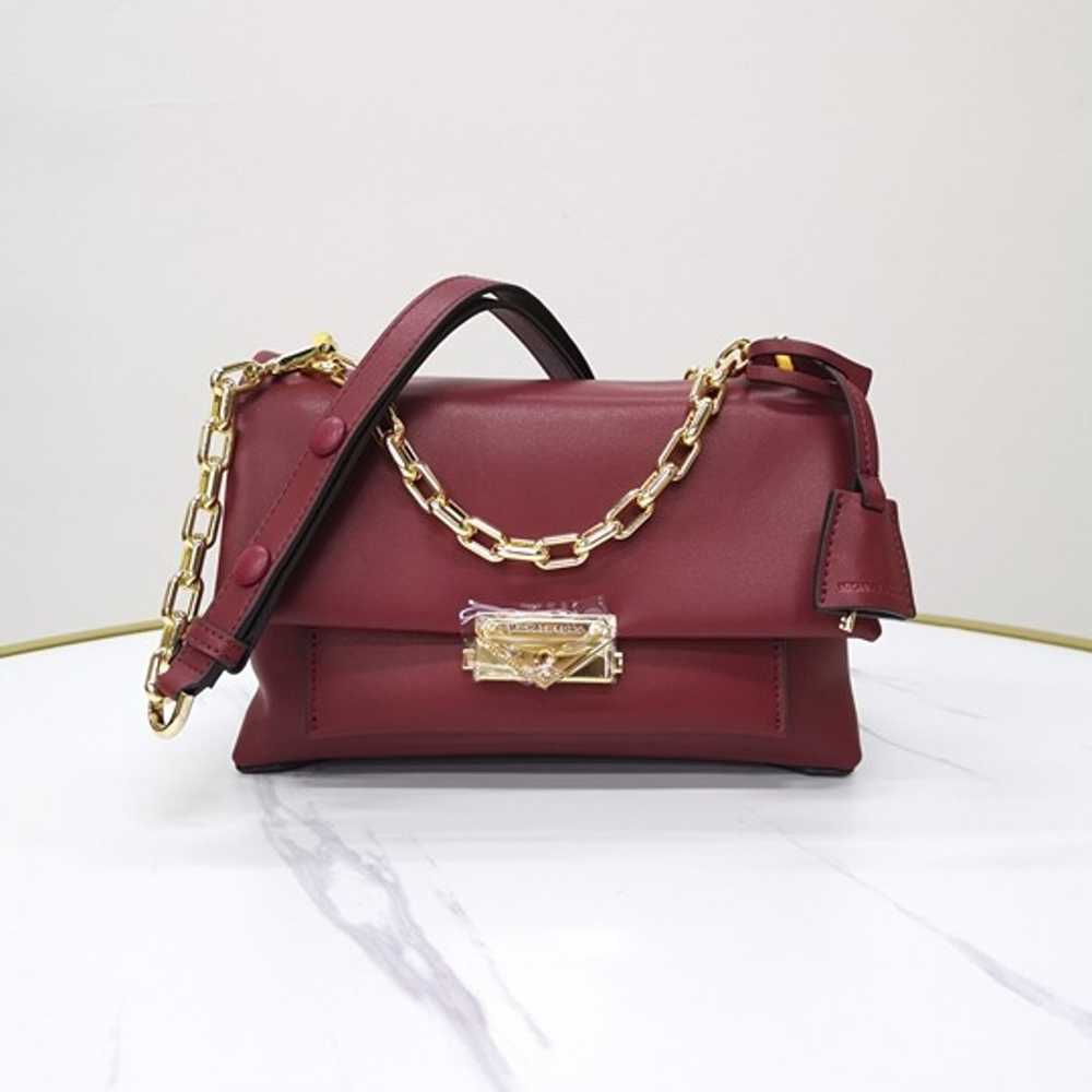 Cowhide leather cece chain handbag shoulder bag, - image 2