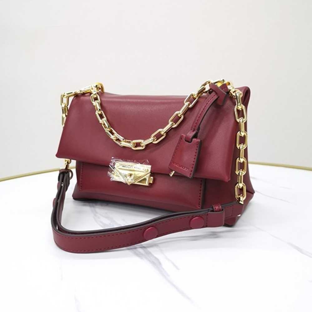 Cowhide leather cece chain handbag shoulder bag, - image 3