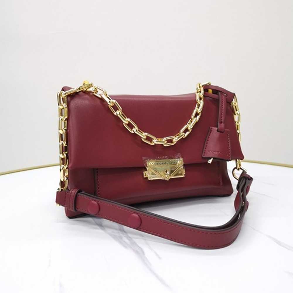 Cowhide leather cece chain handbag shoulder bag, - image 4