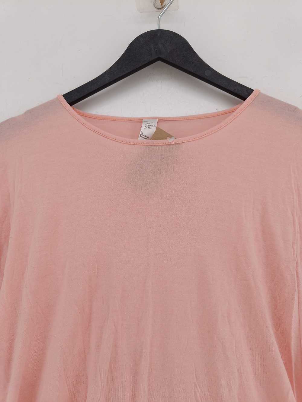 American Apparel Women's T-Shirt M Pink 100% Visc… - image 4