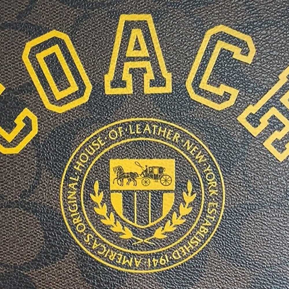 Coach printed logo backpack - image 4