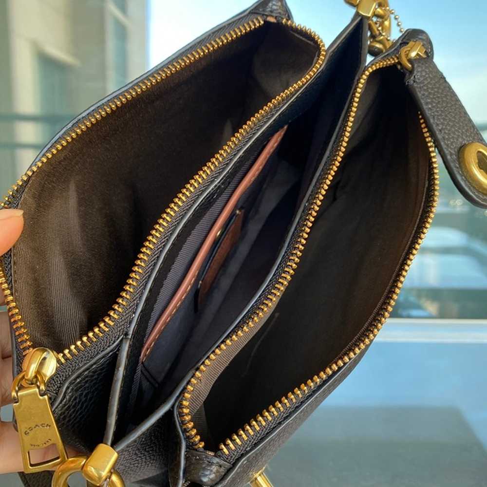 Double Zip Shoulder Bag - image 2