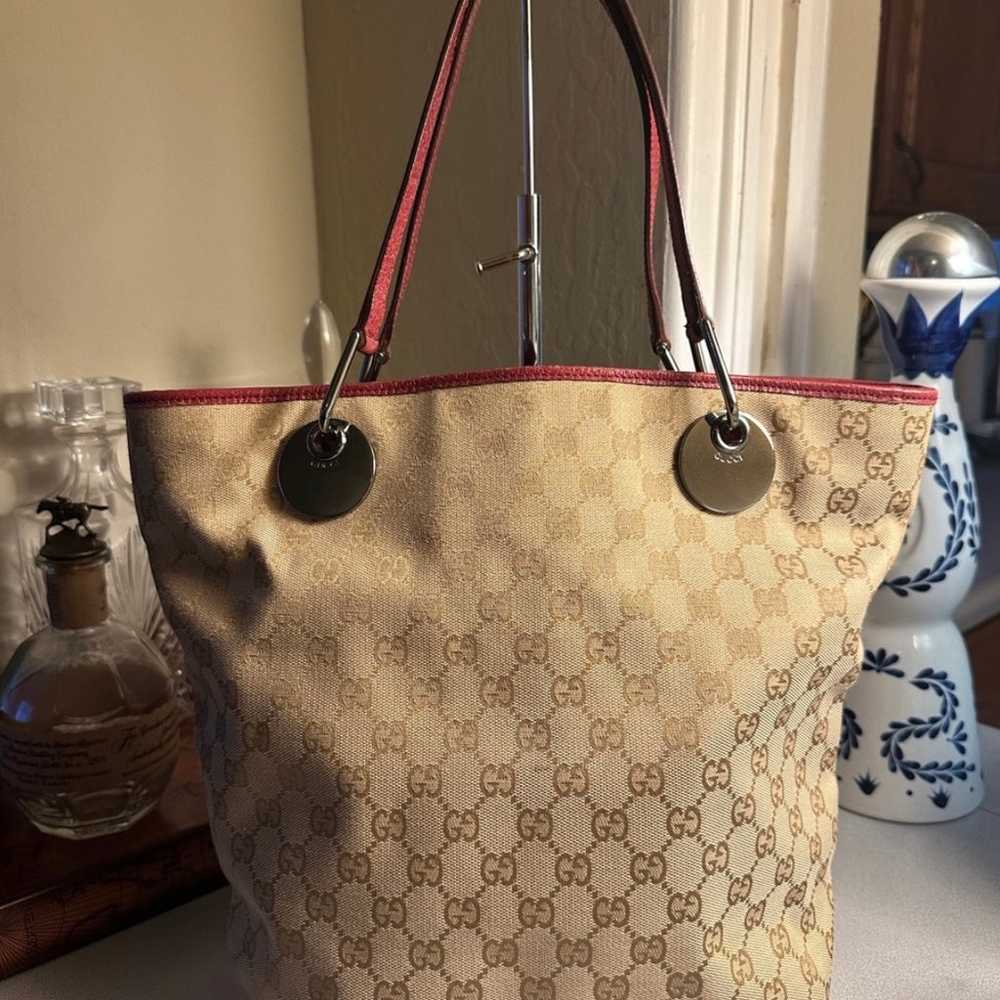 Gucci Canvas Tote Bag - image 3