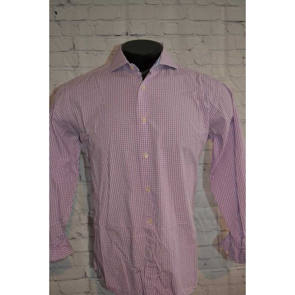1072 Isaac Mizrahi New York Dress Shirt Flip Cuff… - image 6