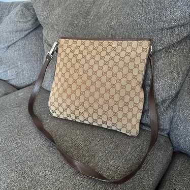 Gucci Brown GG Crossbody Bag - image 1