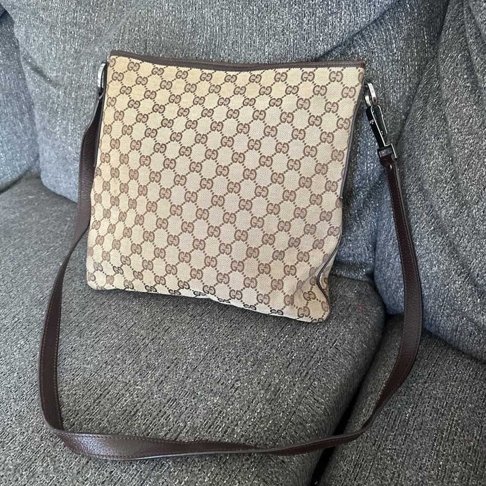 Gucci Brown GG Crossbody Bag - image 3