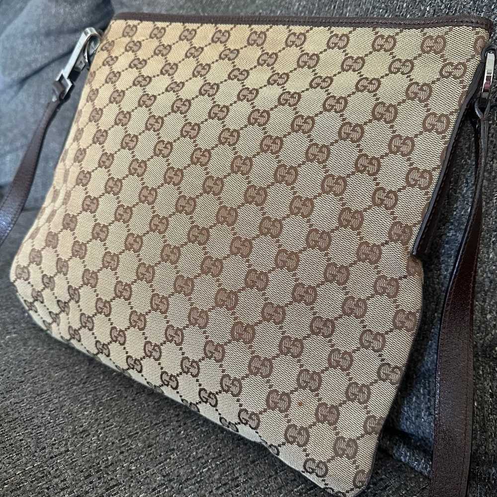 Gucci Brown GG Crossbody Bag - image 4