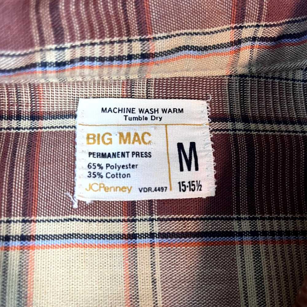 BIG MAC Vintage JC Penney Mens Medium Long Sleeve… - image 2