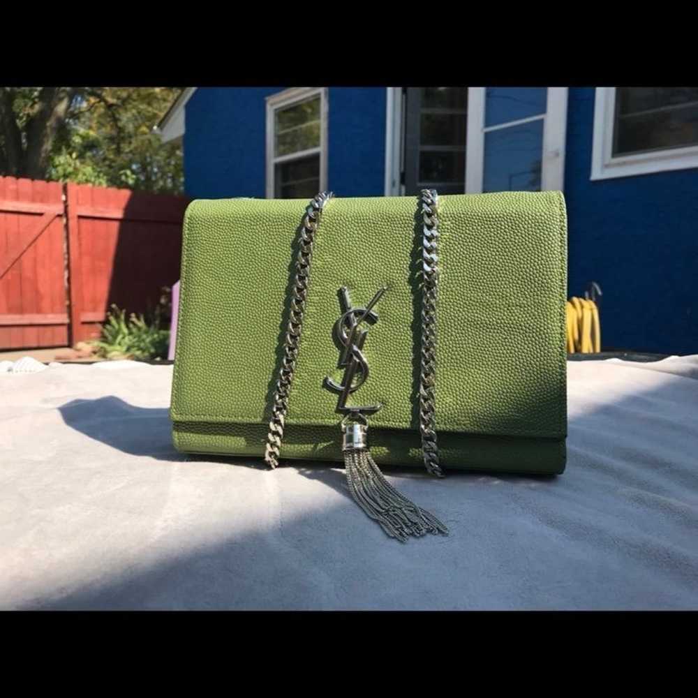 Vintage Green Crossbody Chain Purse. - image 3