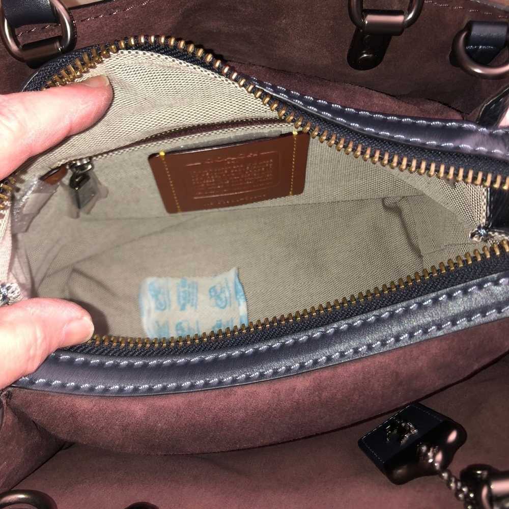 Coach 1941 Rogue 25 tea rose handbag *PRICE IS FI… - image 10