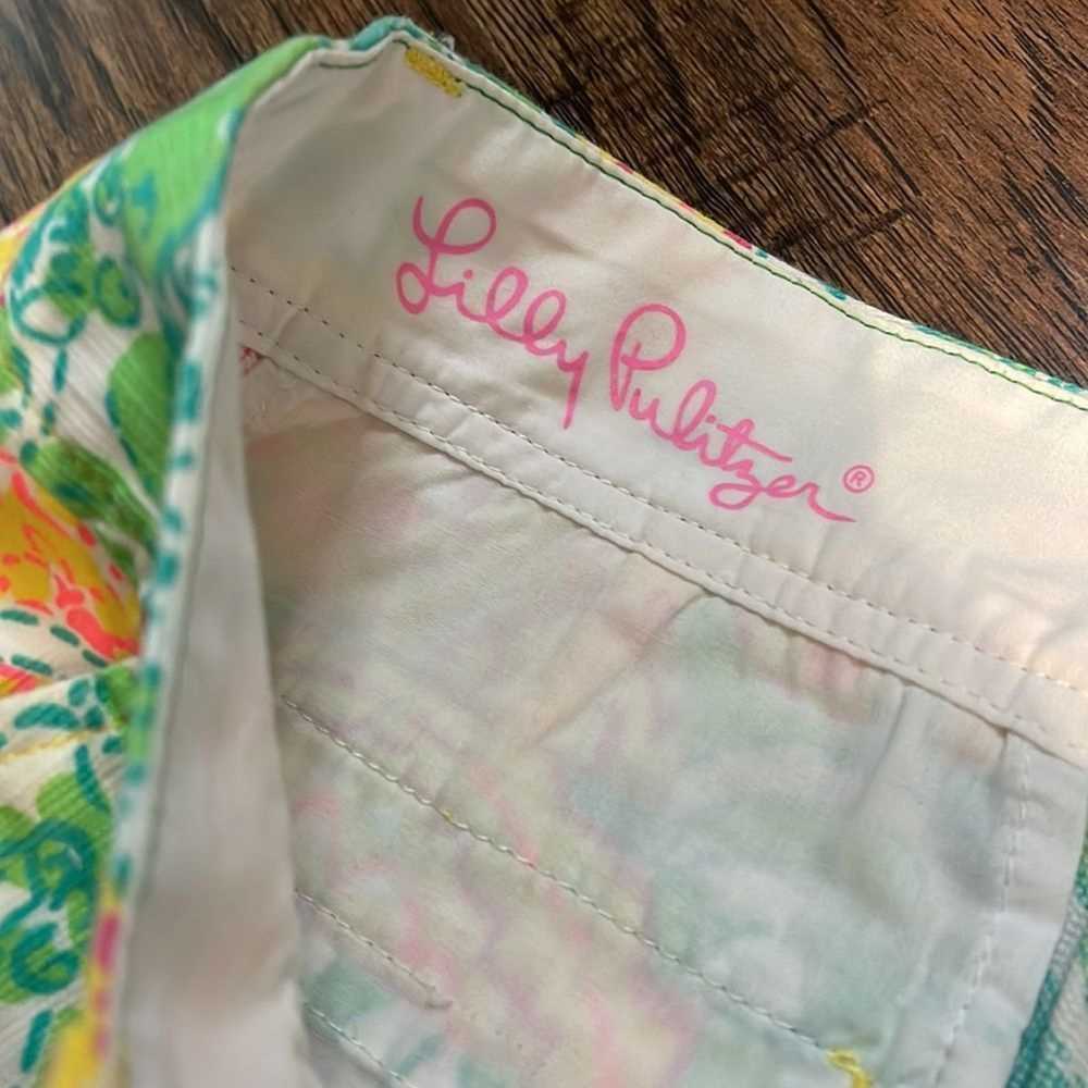 Lilly Pulitzer Walsh Pop Goes The Lemur Yellow Tu… - image 3