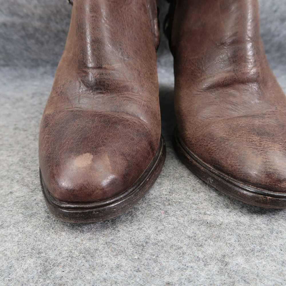 Dolce Vita Shoes Womens 5 Bootie Boho Western Lea… - image 3