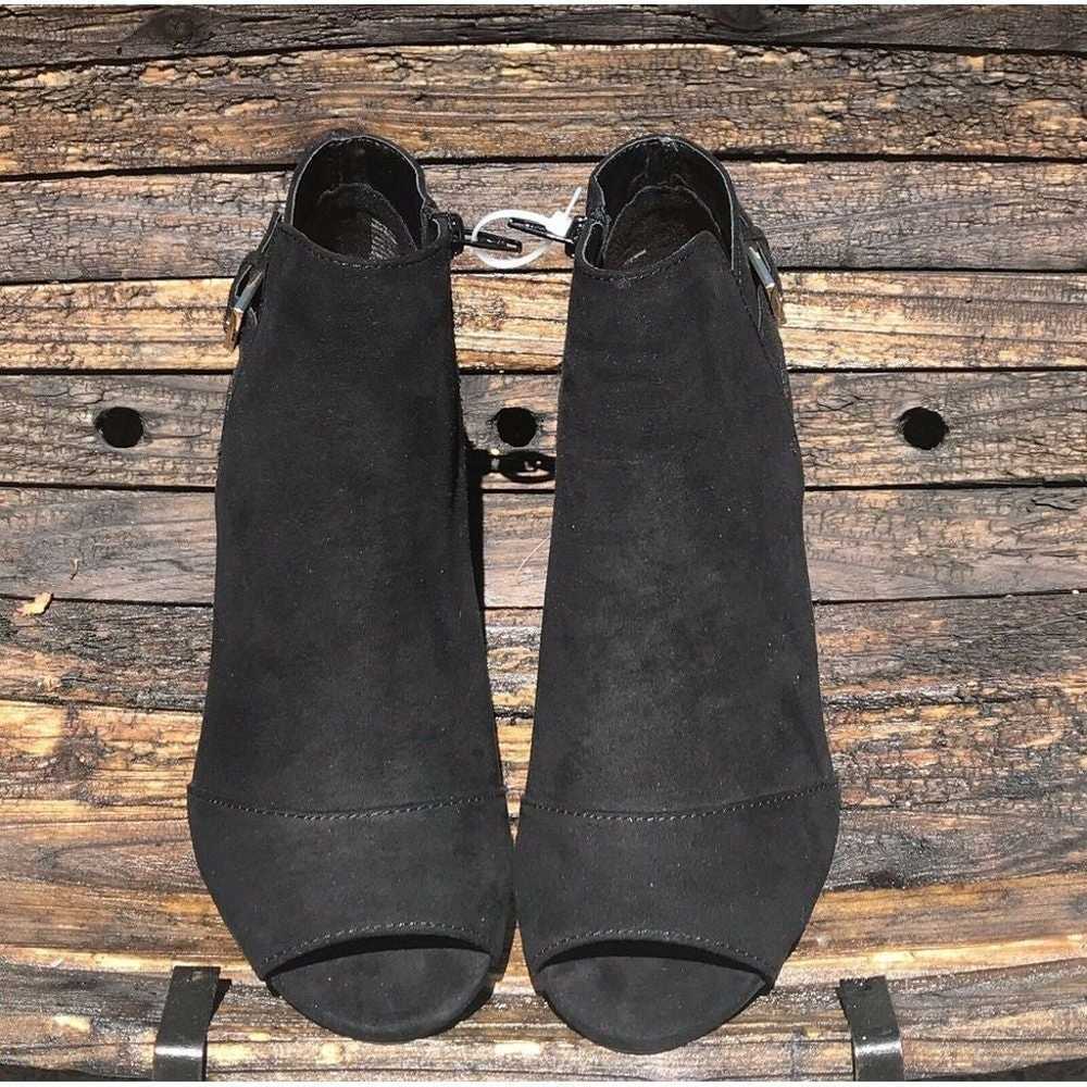 Women's Peep Toe / Open Toe Ankle Boots Size 9.5 … - image 3