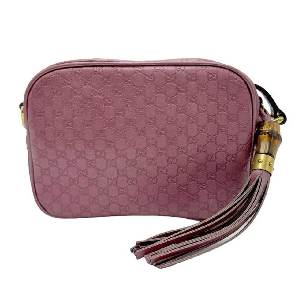 Gucci GUCCI Shoulder Bag Micro Guccissima Leather… - image 1