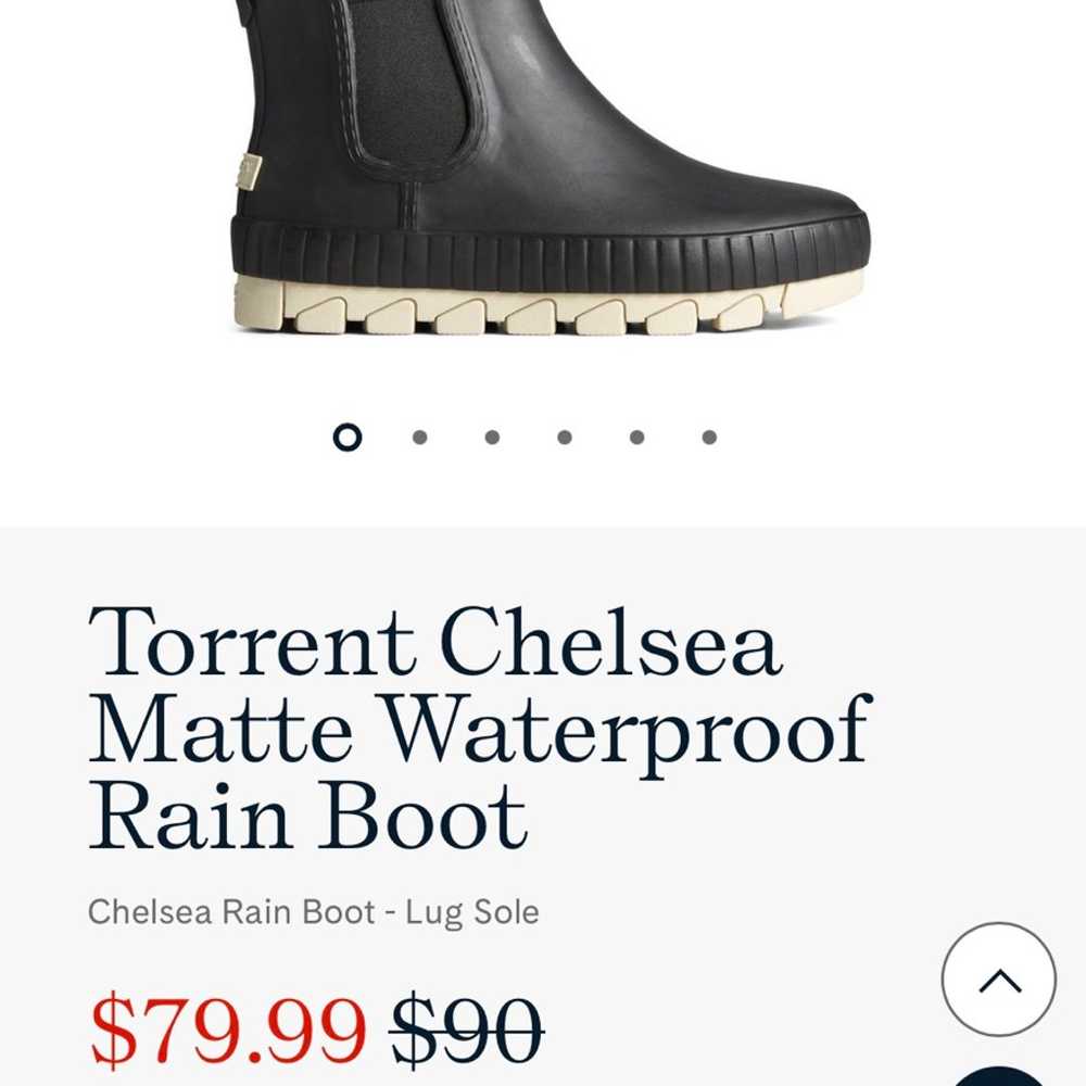 Sperry Torrent Womens Chelsea Rain Boots - image 7