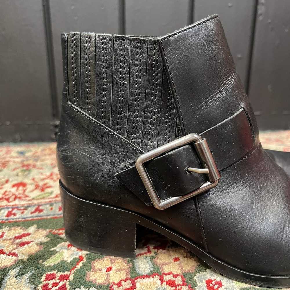 Aquatalia Leather Foster Weatherproof Ankle Boots… - image 6