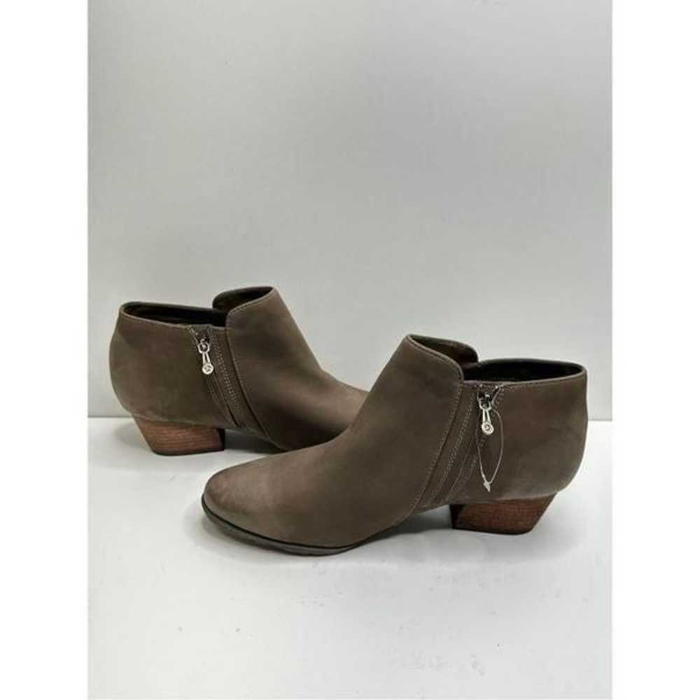Blondo Villa Olive Suede Ankle Booties Size 12 Wa… - image 1