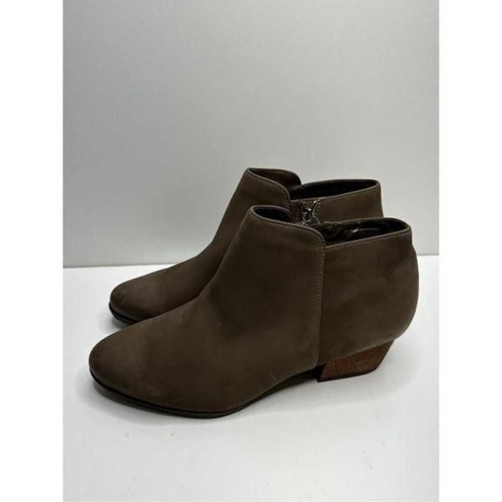 Blondo Villa Olive Suede Ankle Booties Size 12 Wa… - image 3
