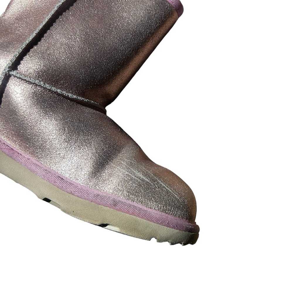 UGG Boots Womens Pink Metallic Leather Colorblock… - image 10