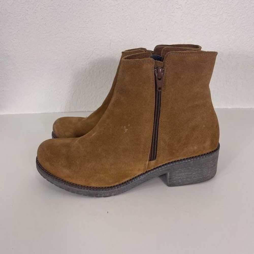 NAOT Chestnut Suede Booties - image 3