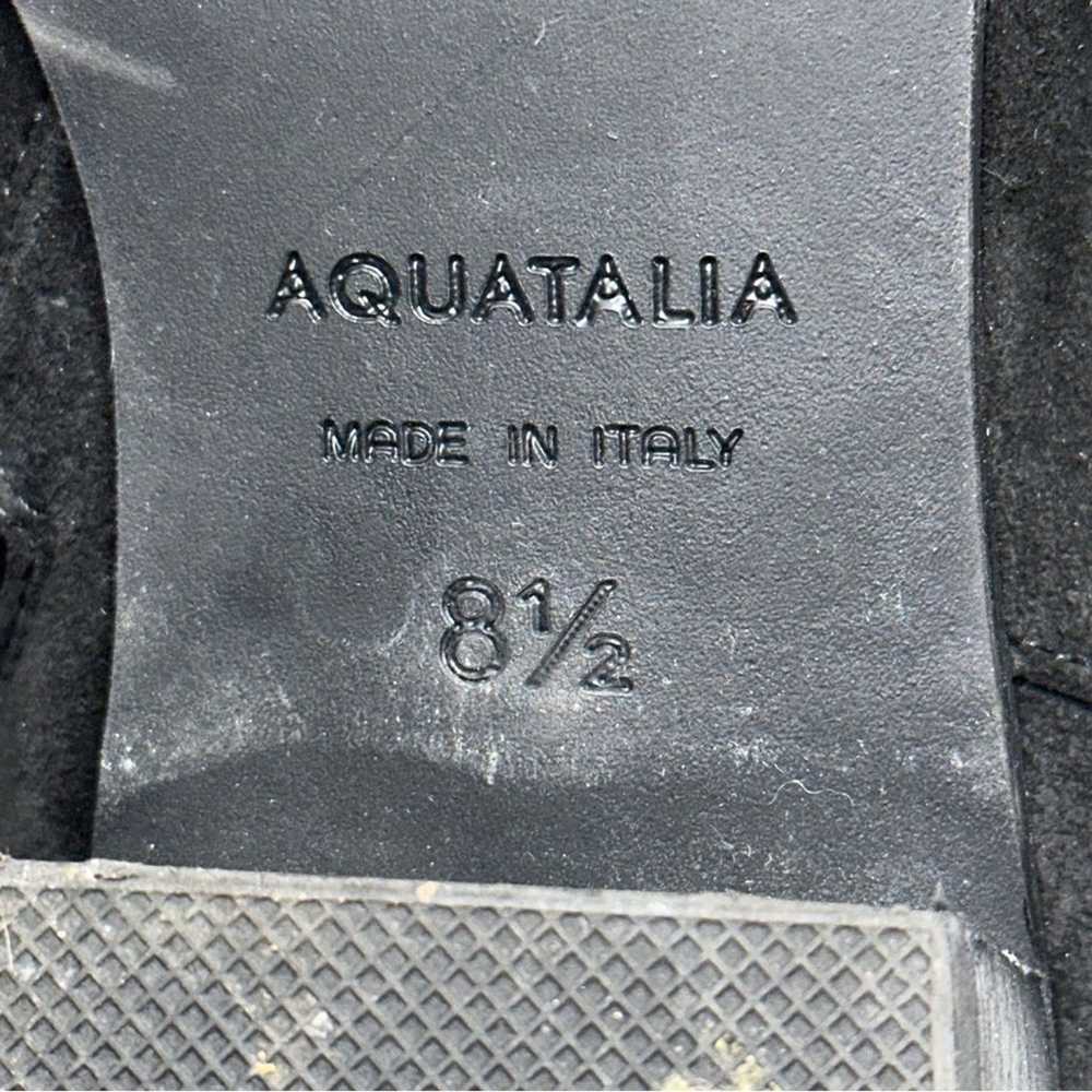 Aquatalia Women’s Size 8.5 Black Reeta Luxe Suede… - image 10