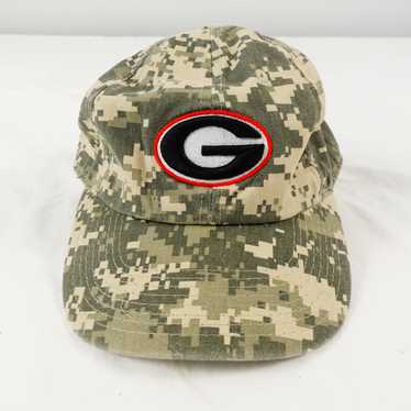 Nike Georgia Bulldogs Red Swoosh Camo Military Ha… - image 1