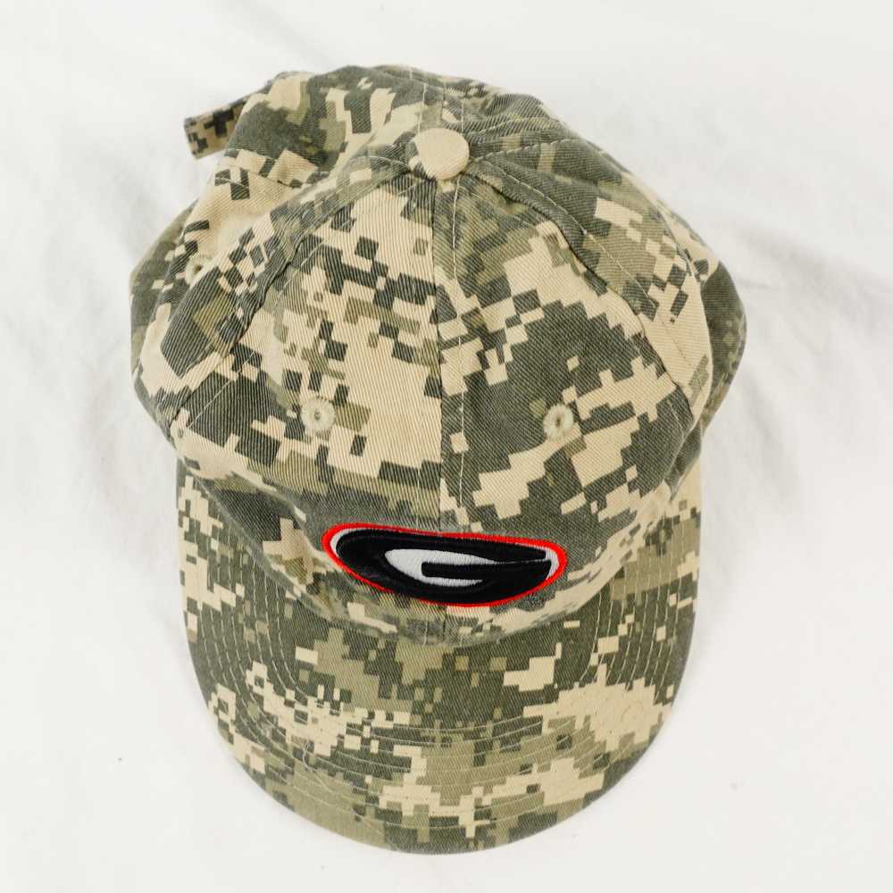 Nike Georgia Bulldogs Red Swoosh Camo Military Ha… - image 2