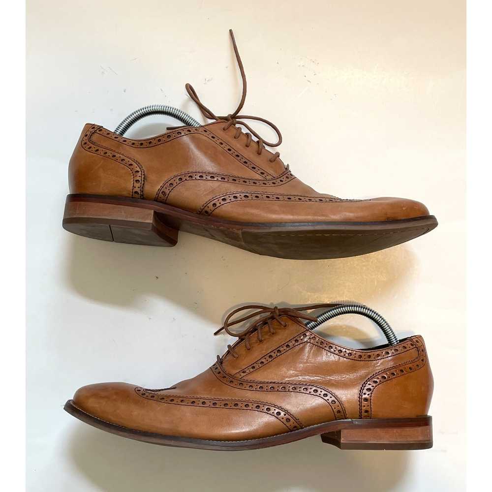 Cole Haan Leather Wingtip Oxfords Dress Shoes Bro… - image 6