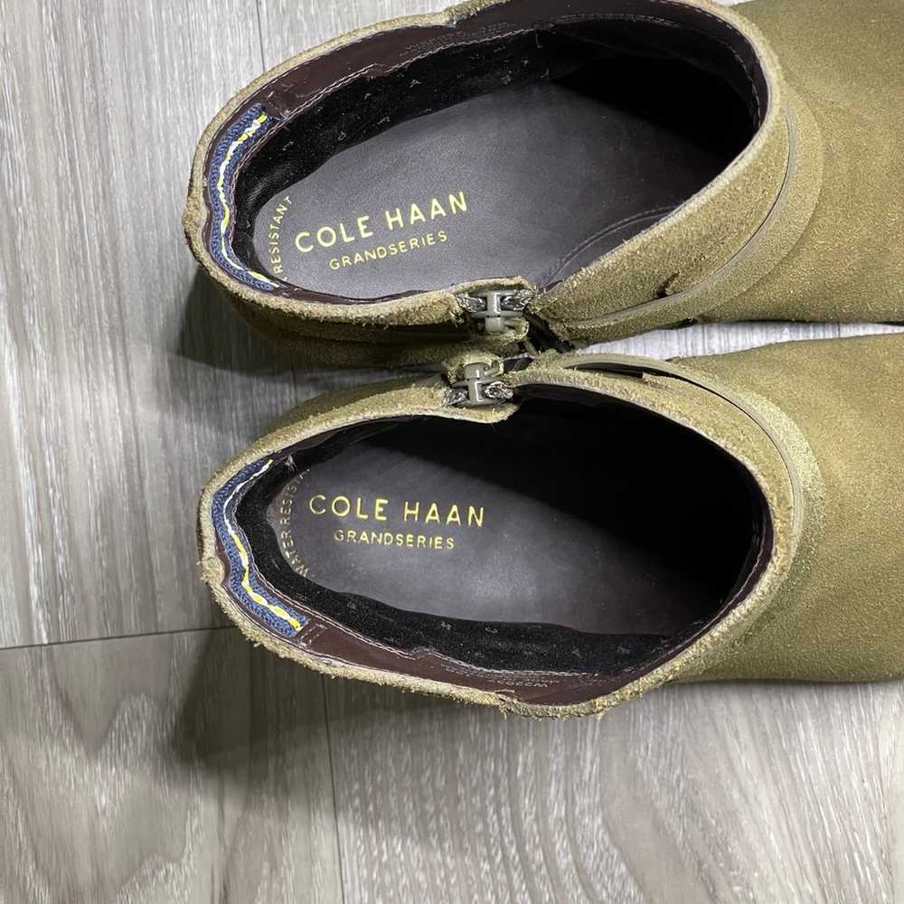 Cole Haan Wylie Water Resistant Olive Green Booti… - image 6