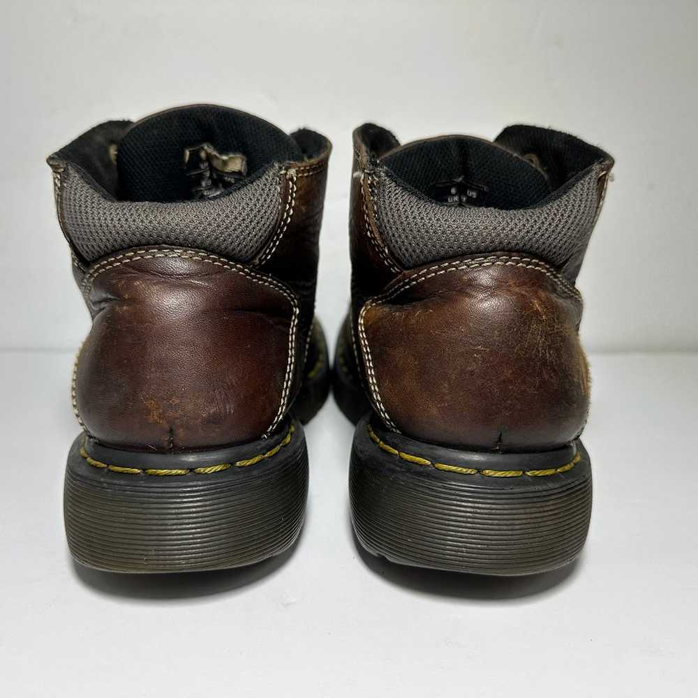 VTG Doc Dr Martens 8A07 Brown Lace-Up Leather Ank… - image 3