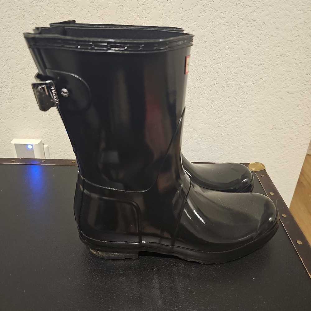 HUNTER Original Adjustable Short Gloss Rain Boot … - image 4