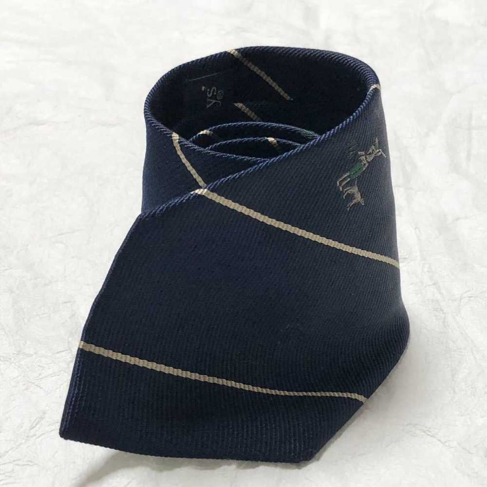 Burberry Authentic Necktie Tie 100% Silk Pheasant… - image 2