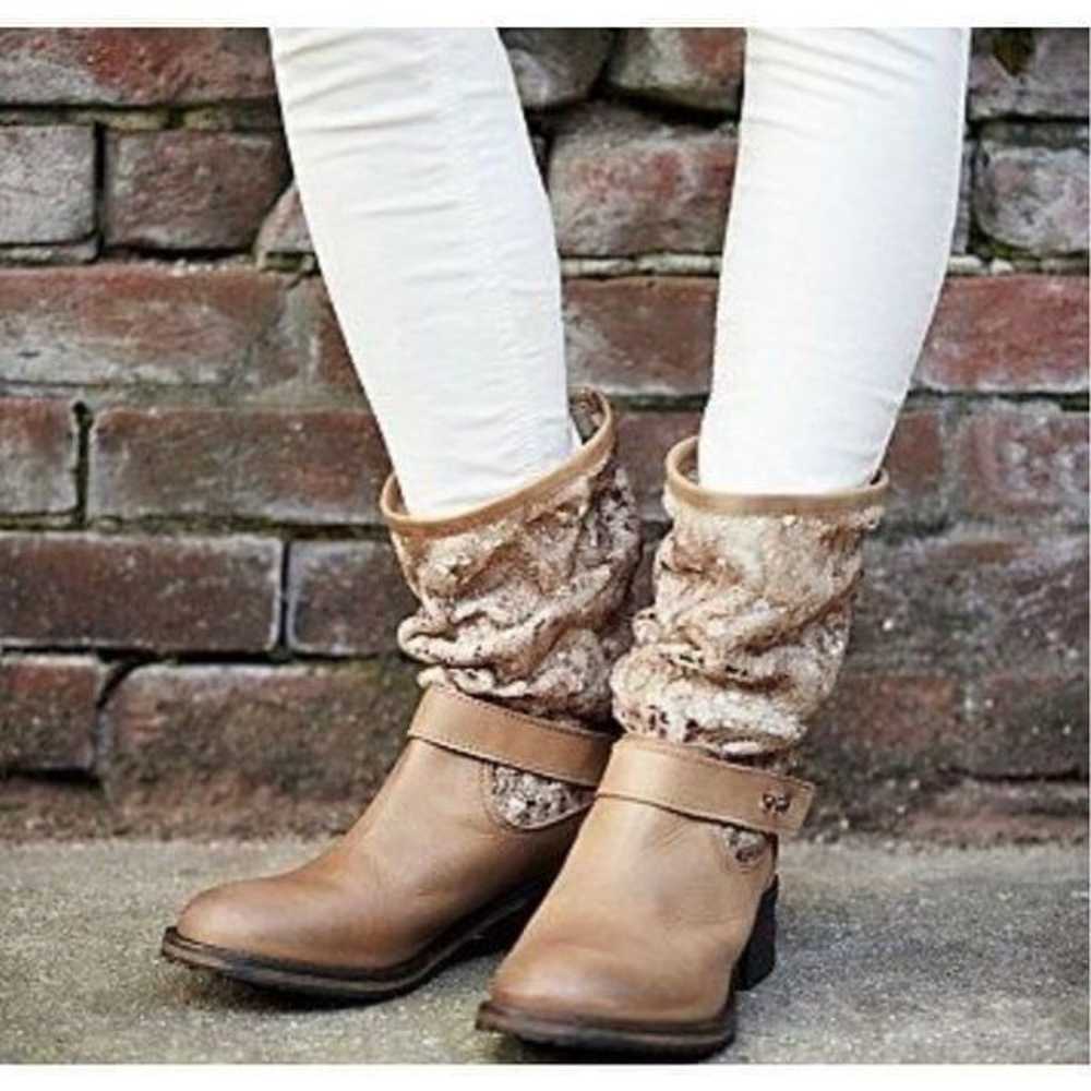 Free people slouchy beau boots size 6 - image 1