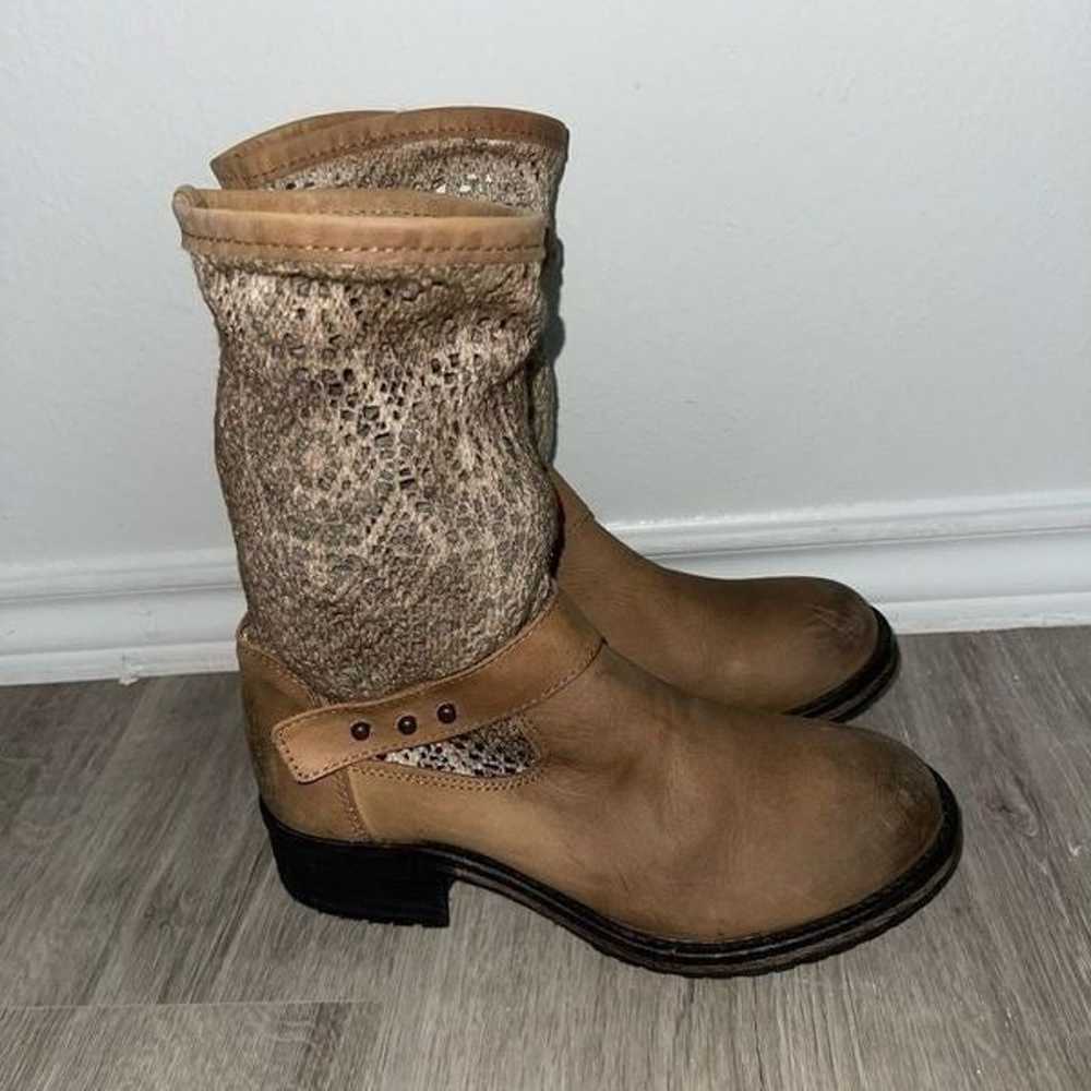 Free people slouchy beau boots size 6 - image 2