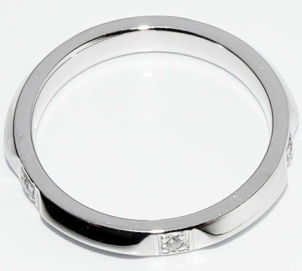 TIFFANY & Co. Ring Pt950 Diamond 5P (0.05ct) True… - image 3