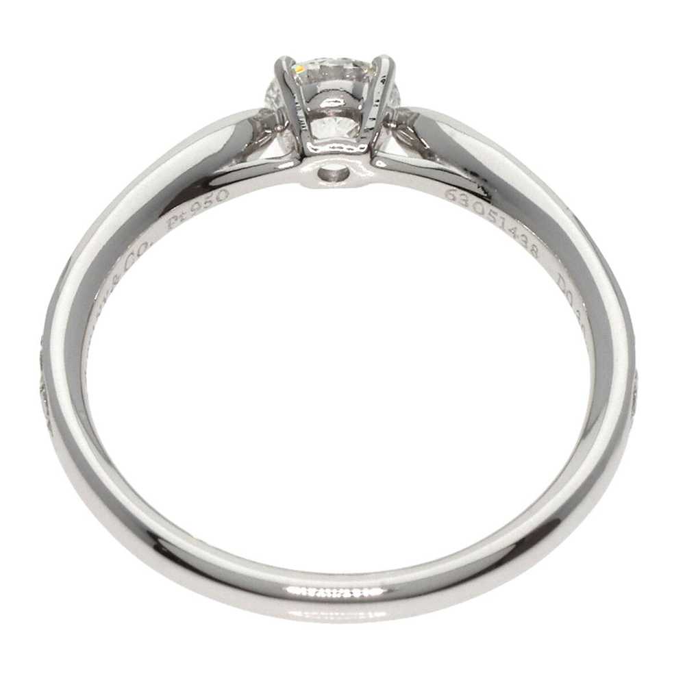 TIFFANY & Co. Harmony 1P Diamond Ring Platinum PT… - image 4