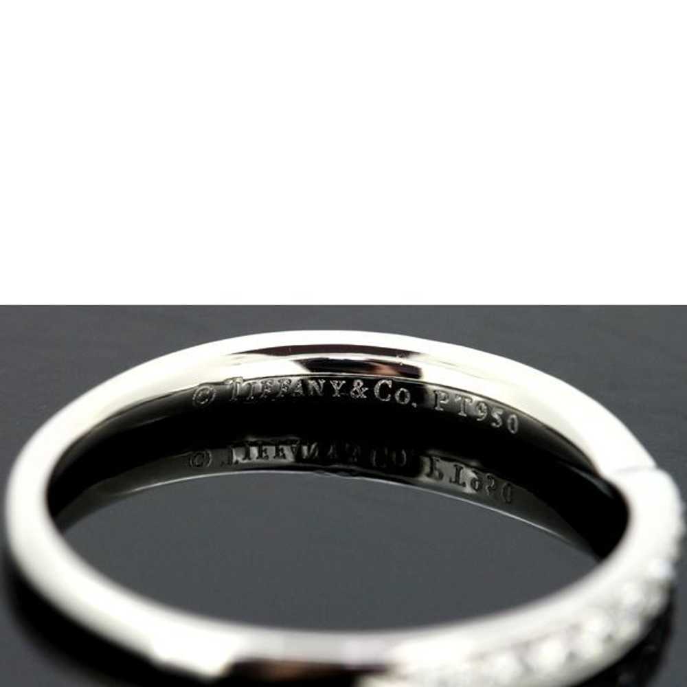 TIFFANY & Co. Harmony Bead Set Diamond Ring Pt950… - image 3