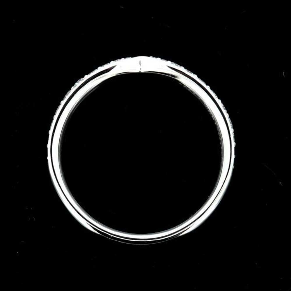 TIFFANY & Co. Harmony Bead Set Diamond Ring Pt950… - image 4