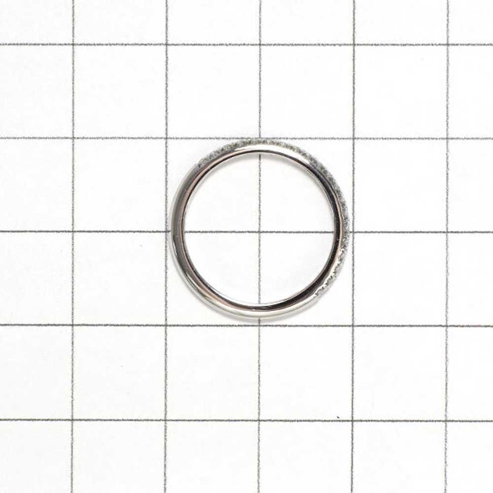 TIFFANY & Co. Pt950 Diamond Ring Half Circle Sole… - image 3