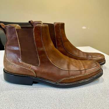 $875 Michael Toschi FRISCO Chelsea Boots Italy Br… - image 1