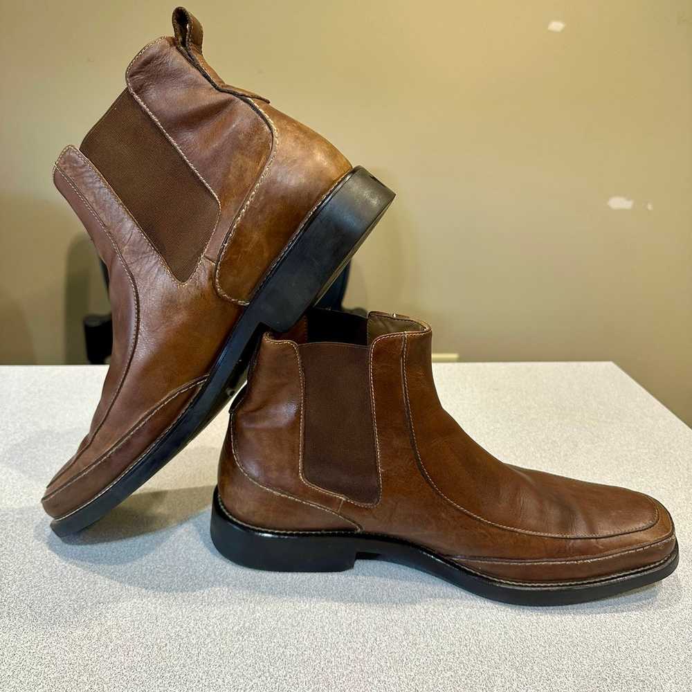 $875 Michael Toschi FRISCO Chelsea Boots Italy Br… - image 3